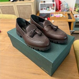 Aime Leon Dore Dark Brown Tassel Loafers